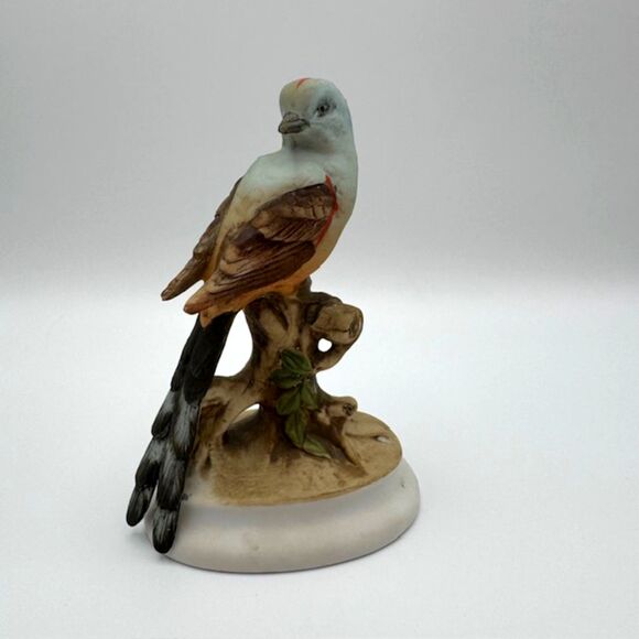 VTG LEFTON China Ceramic Flycatcher Bird Figurine 5.25"H Hand Painted Japan 1184 - Picture 3 of 12